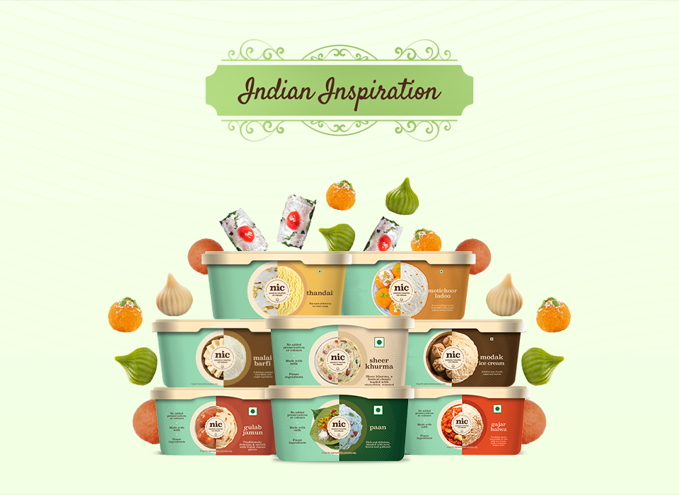 Indian Inspiration – Gramin Kulfi Ice creams