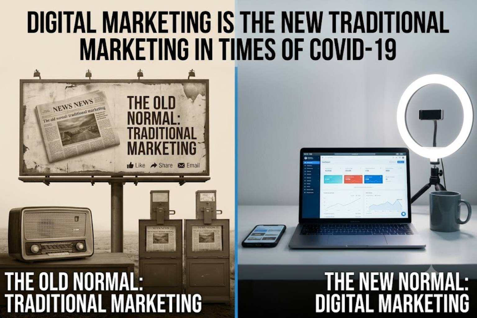 Digital Marketing Is the New Traditional covid 19