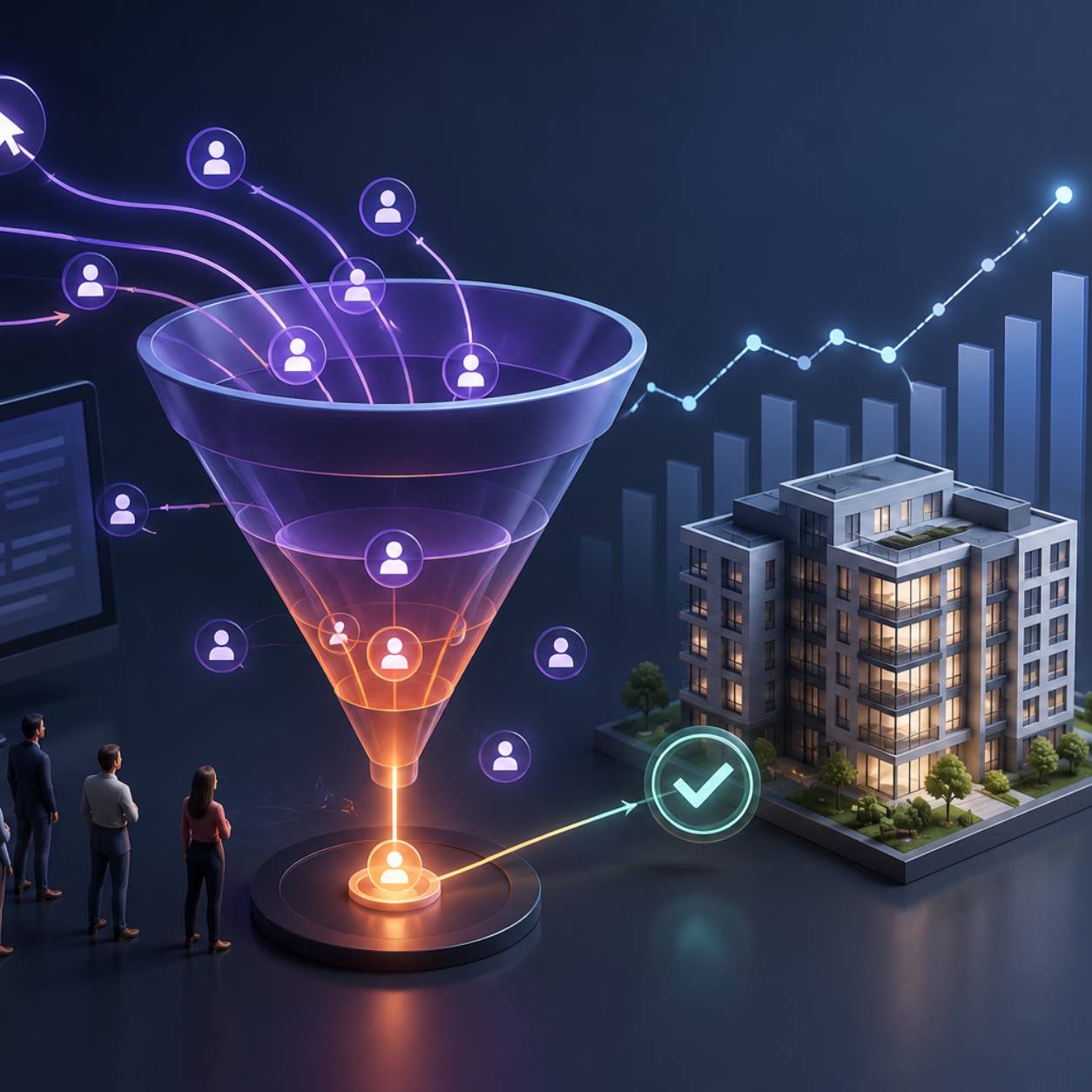 Healthcare patient funnel and digital marketing