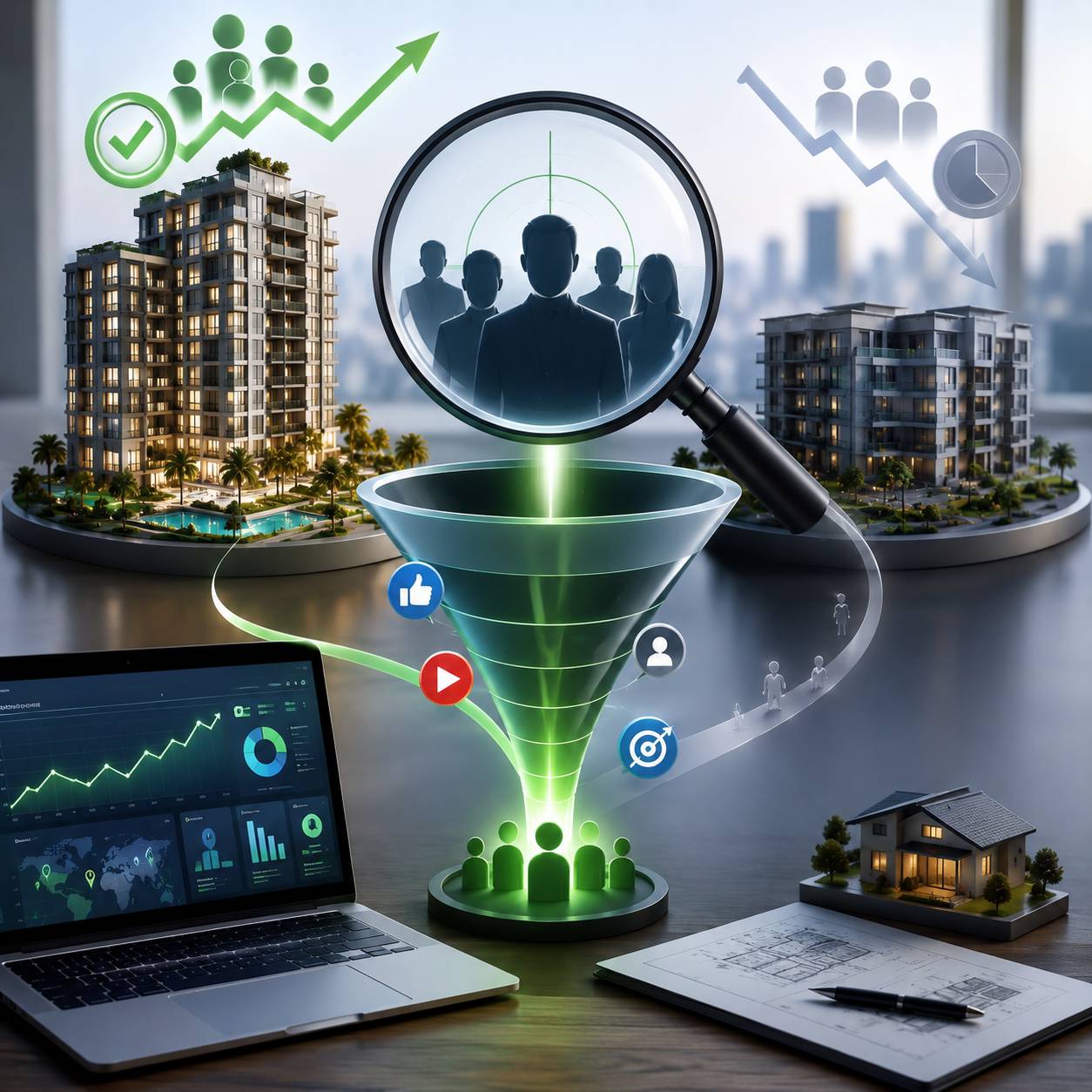 Healthcare patient funnel and digital marketing