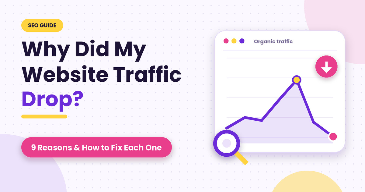 website-traffic-drop-banner